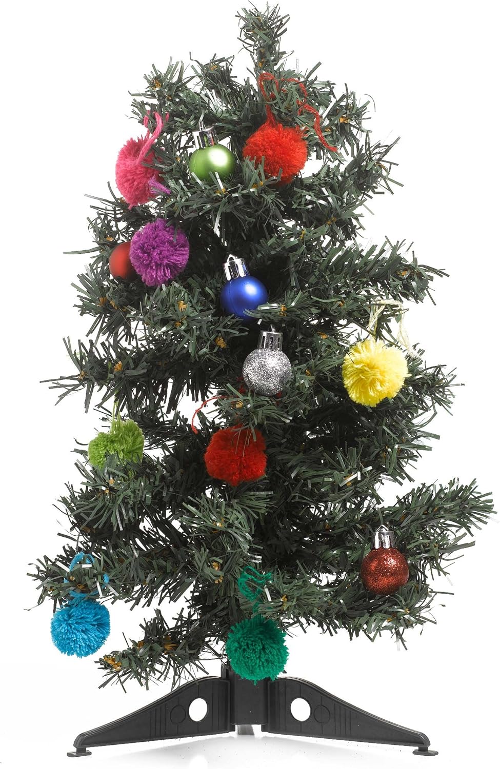 Kaemingk Multi Color Mini Christmas Tree Decoration Kit