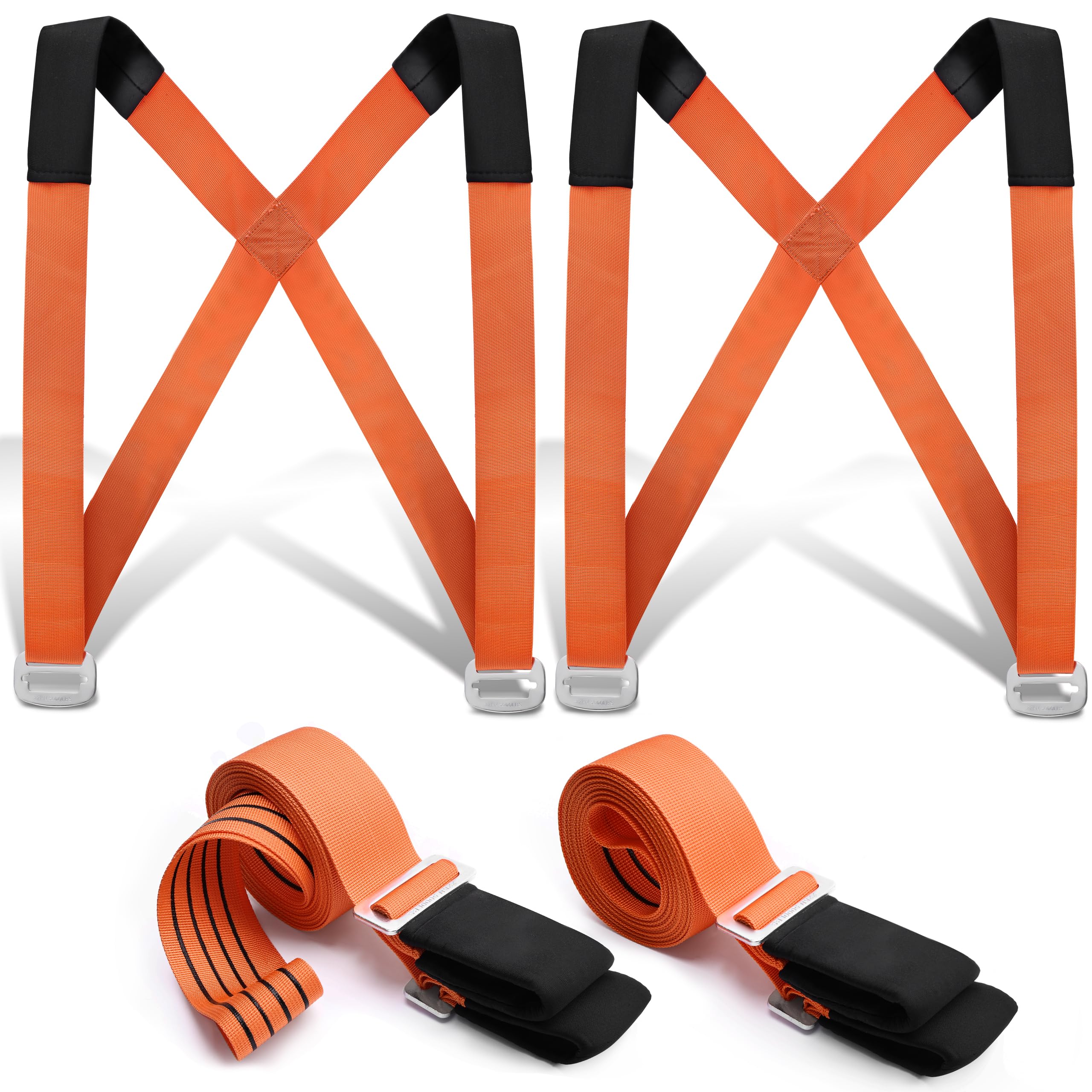 Heavy Duty Lifting Straps - 2 Person Moving System -7