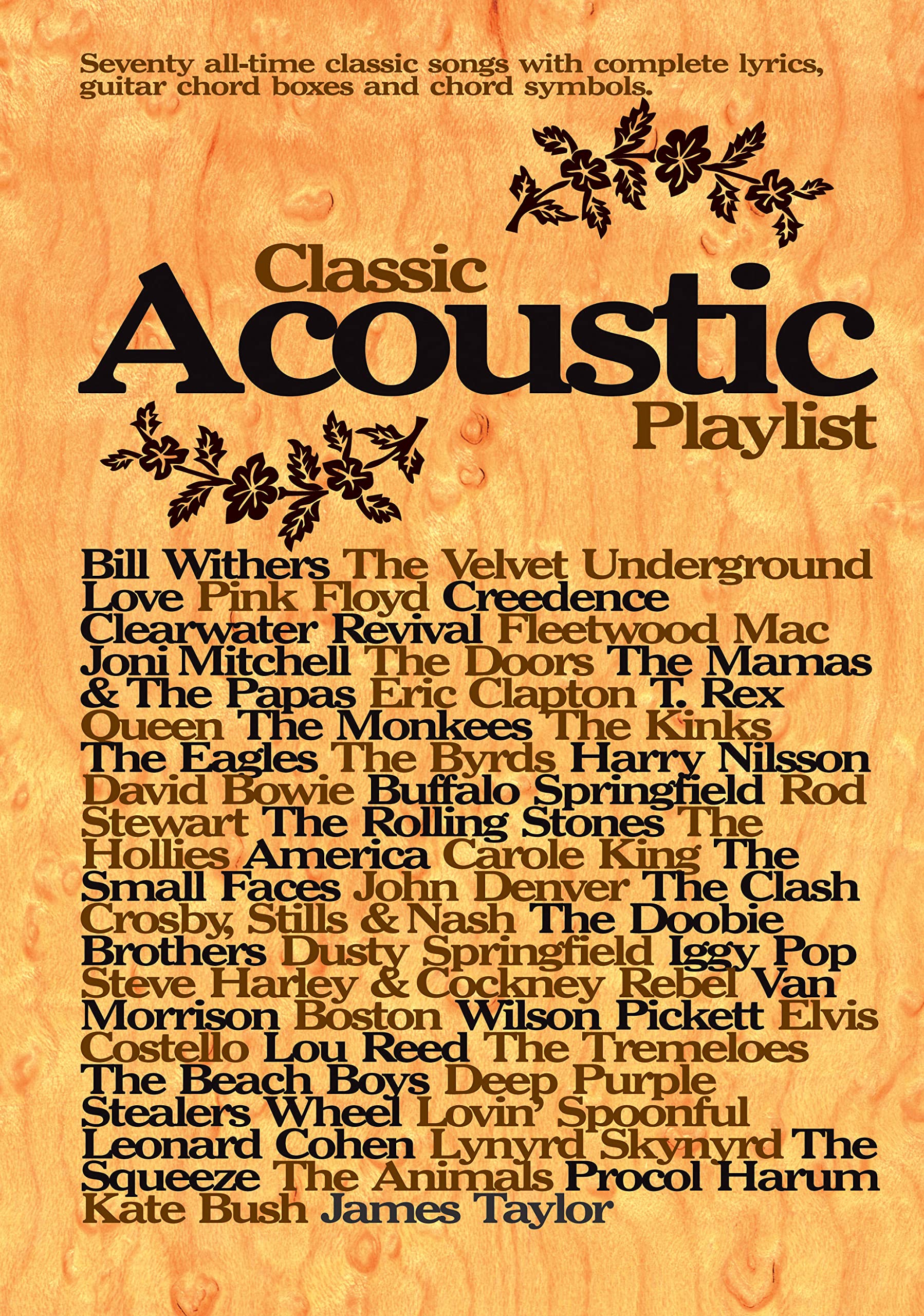 Classic Acoustic Playlist (Melody/Lyrics/Chords)