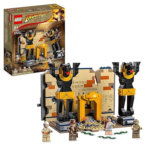 Immagine del prodotto LEGO 77013 Indiana Jones Fuga dalla Tomba Perduta, Gioco da Costruire con Tempio e Minifigure della Mummia,Set I Predatori dell'Arca Perduta,Idea Regalo per Bambini