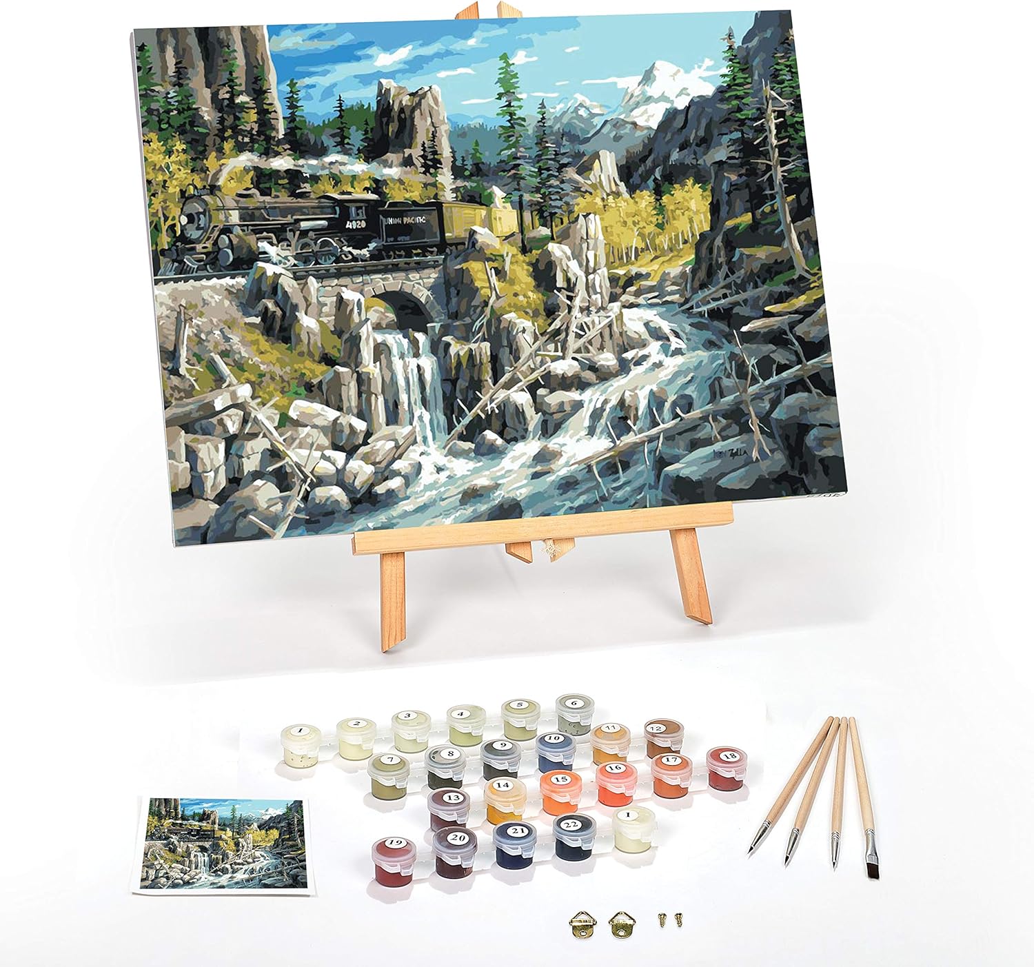 Ledgebay Paint by Numbers for Adults Beginner to Advanced