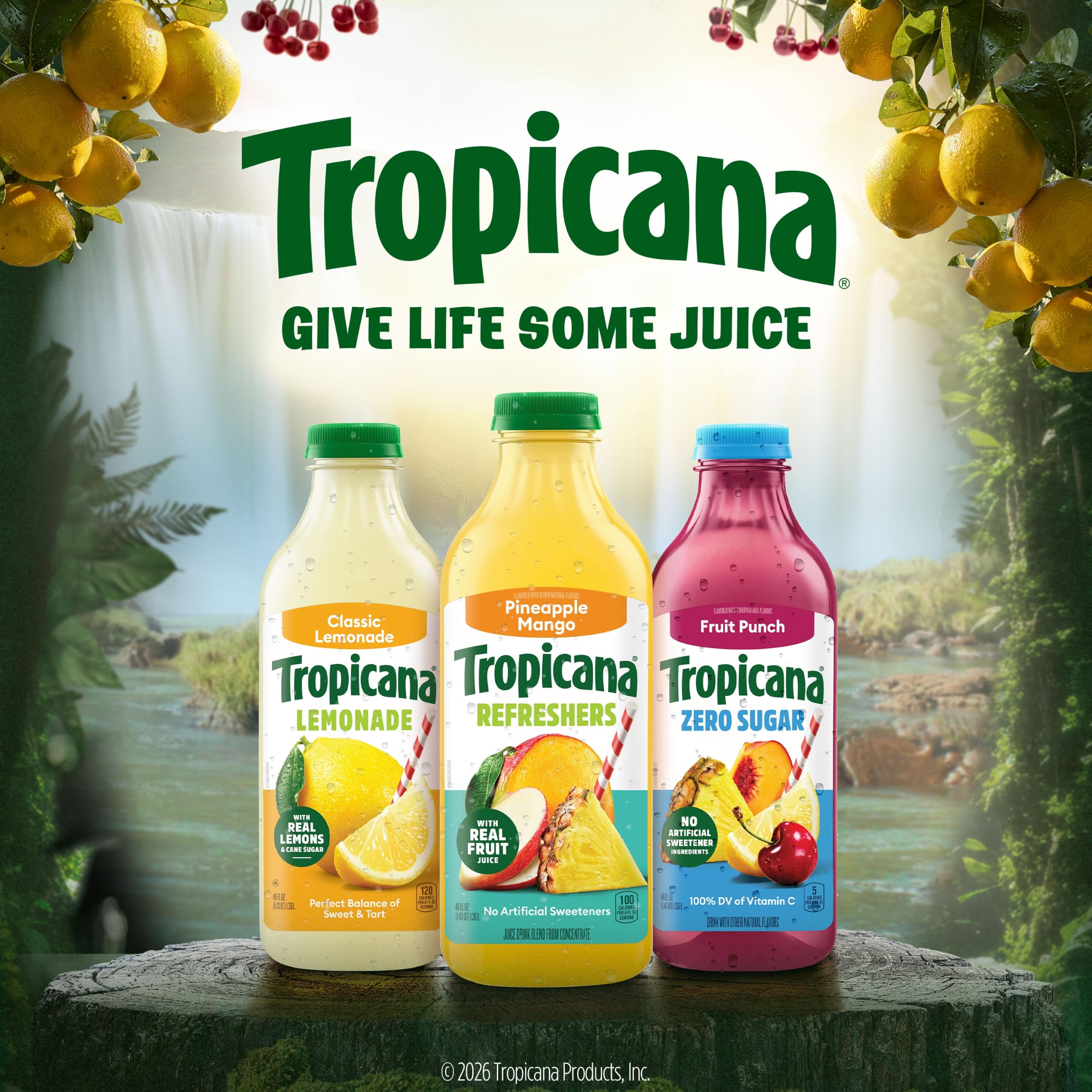 Amazon.com: Tropicana Strawberry Lemonade, Made with Real Lemons