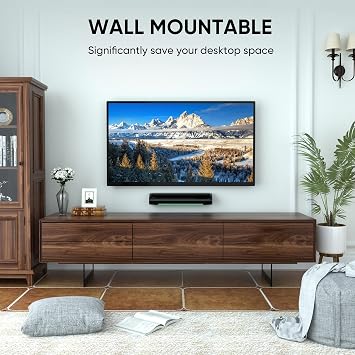 Saiyin 17 Bluetooth Sound Bar for TV, Volume Adjustment, Optical/AUX