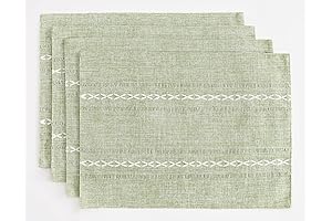 Wracra Linen Placemats: Elevate Your Table Setting with Rustic Charm