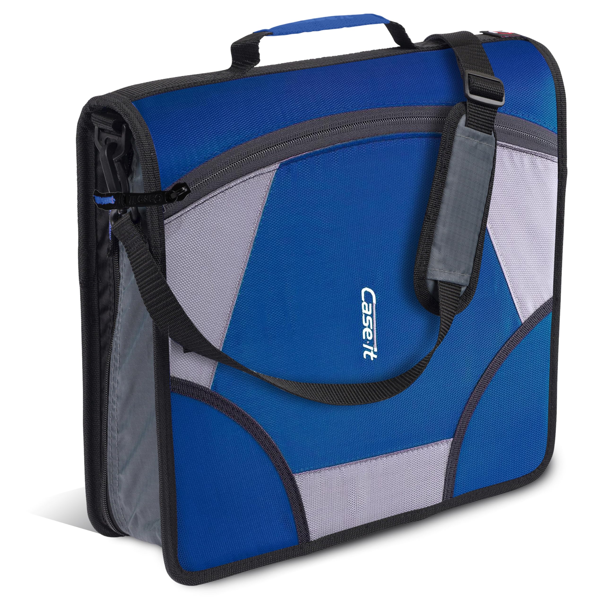 Amazon.com : Case-it King Sized Zip Tab School Zipper Binder