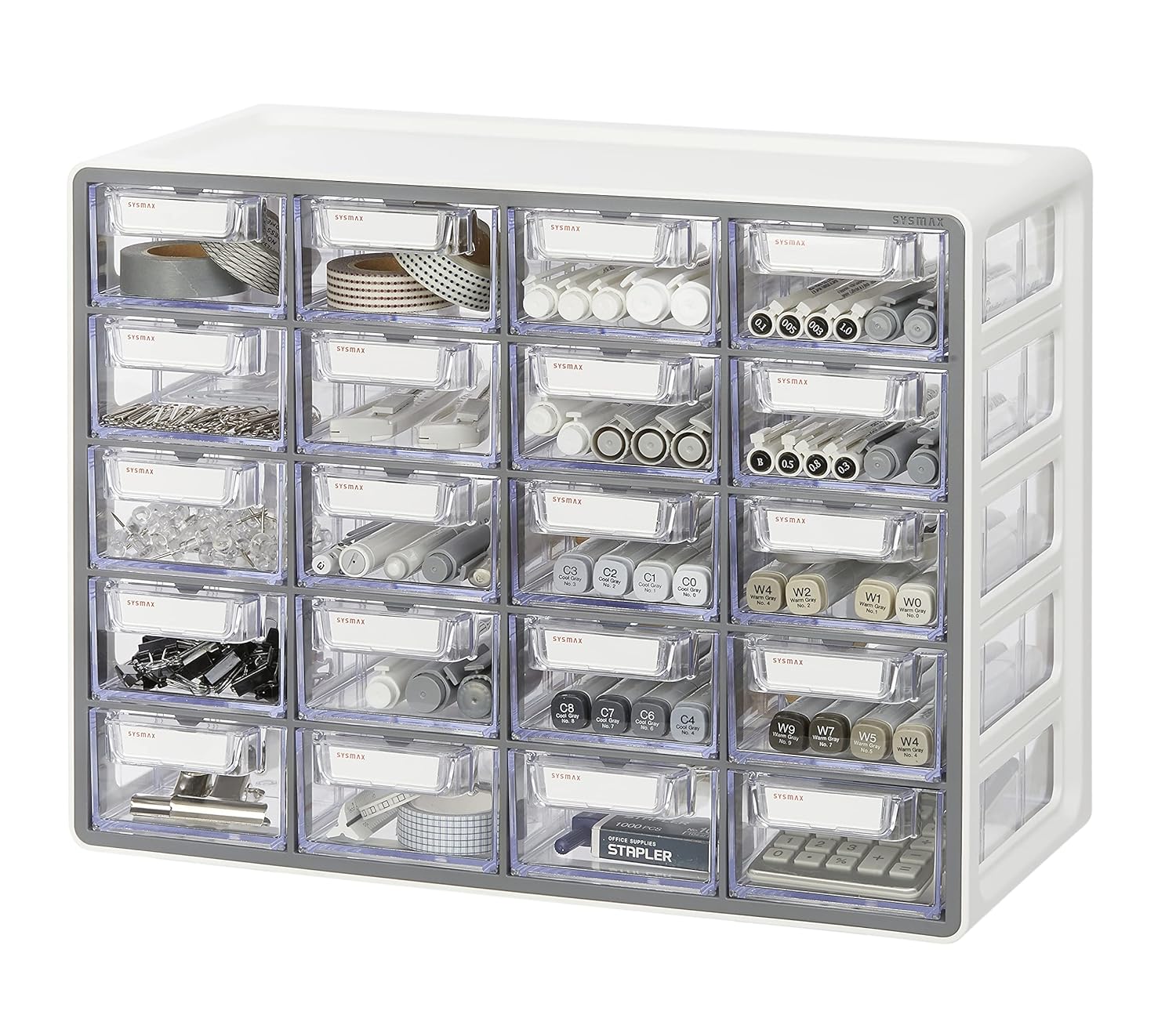Litem Sysmax UP SYSTEM MULTIBOX 20 Drawers with Lable Index