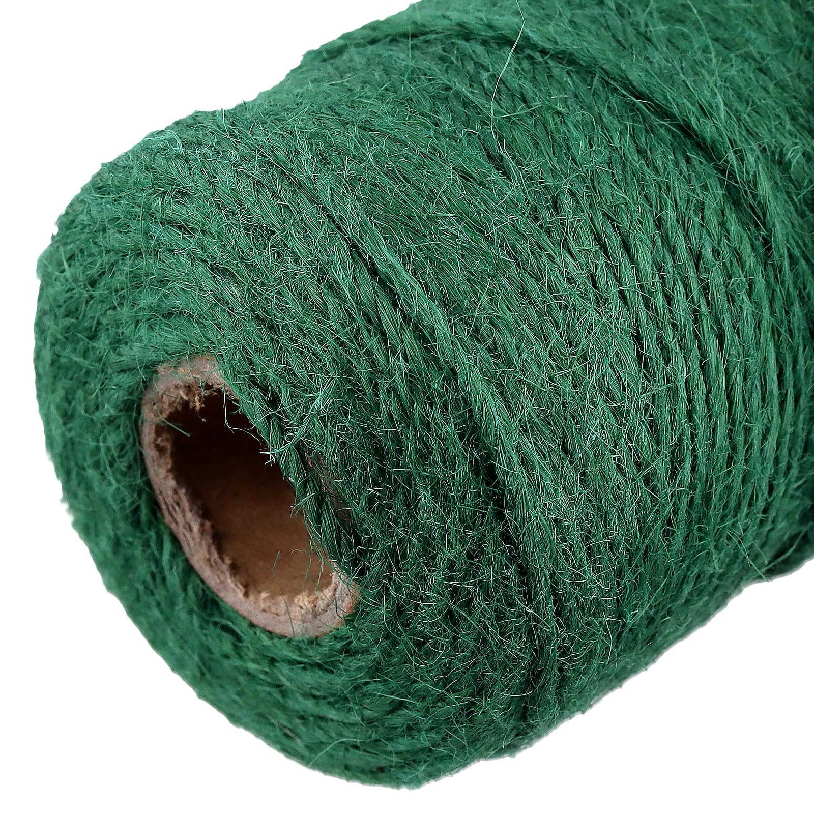 HONYUET 8 Rolls 328 Feet Green Jute Garden Twine, 100 m x 2 mm Garden String - Image 3