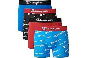 Champion Youth Active Stretch Boxer Briefs