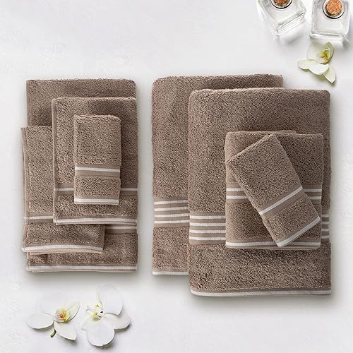 Miniatura 3 de Bedford Home Rio - Juego de toallas de algodón (8 piezas)