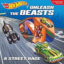 Hot Wheels Unleash the Beasts: A Street Race: A Look-Through Storybook