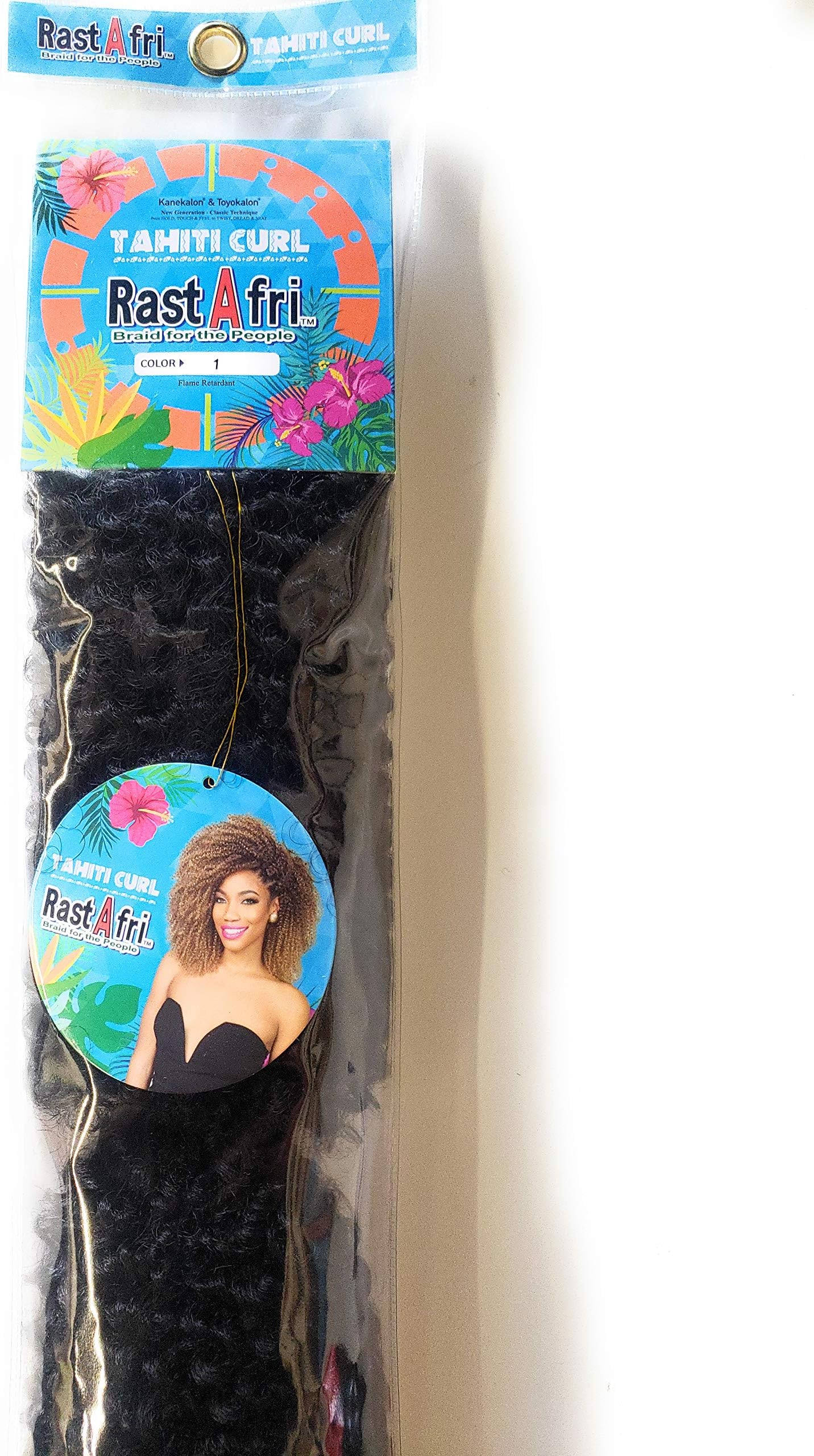 Tahiti Curl Crochet Hair Extensions (1)