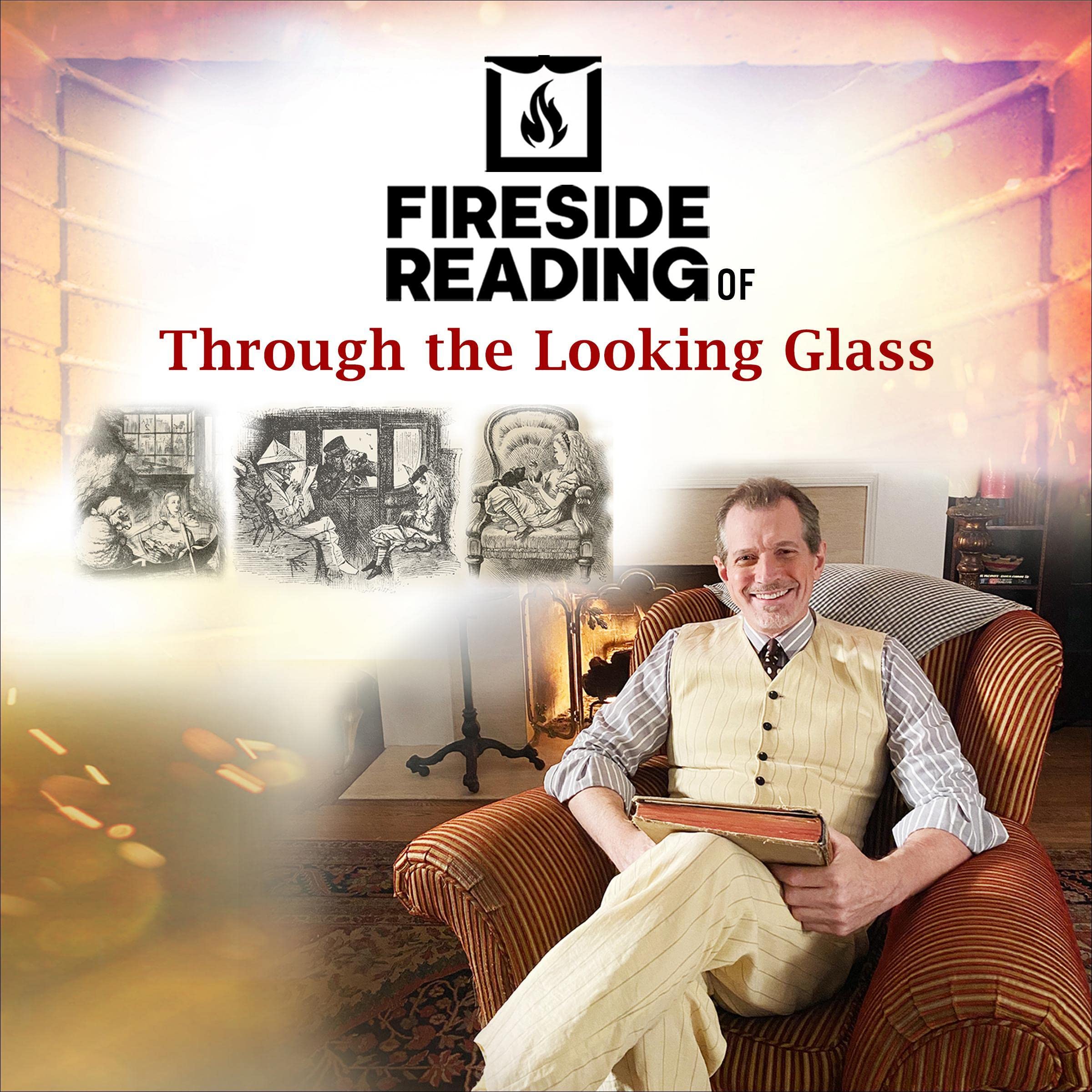 Cover art for Fireside Reading of Through the Looking Glass