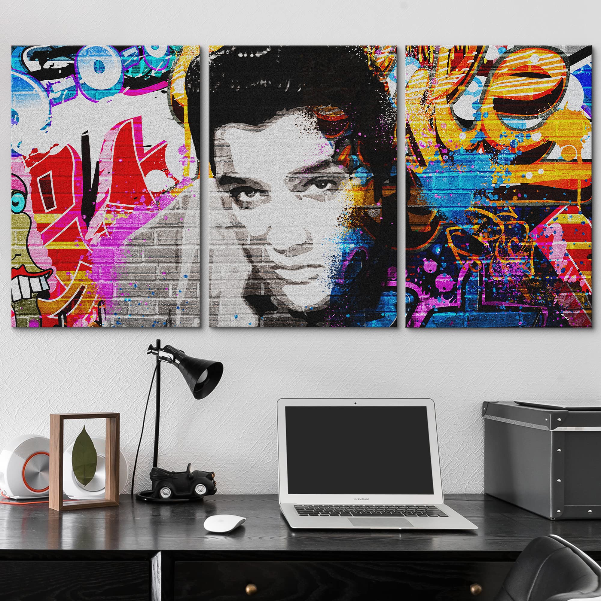 Amazon.com: wall26 Canvas Print Wall Art Set Urban High Contrast