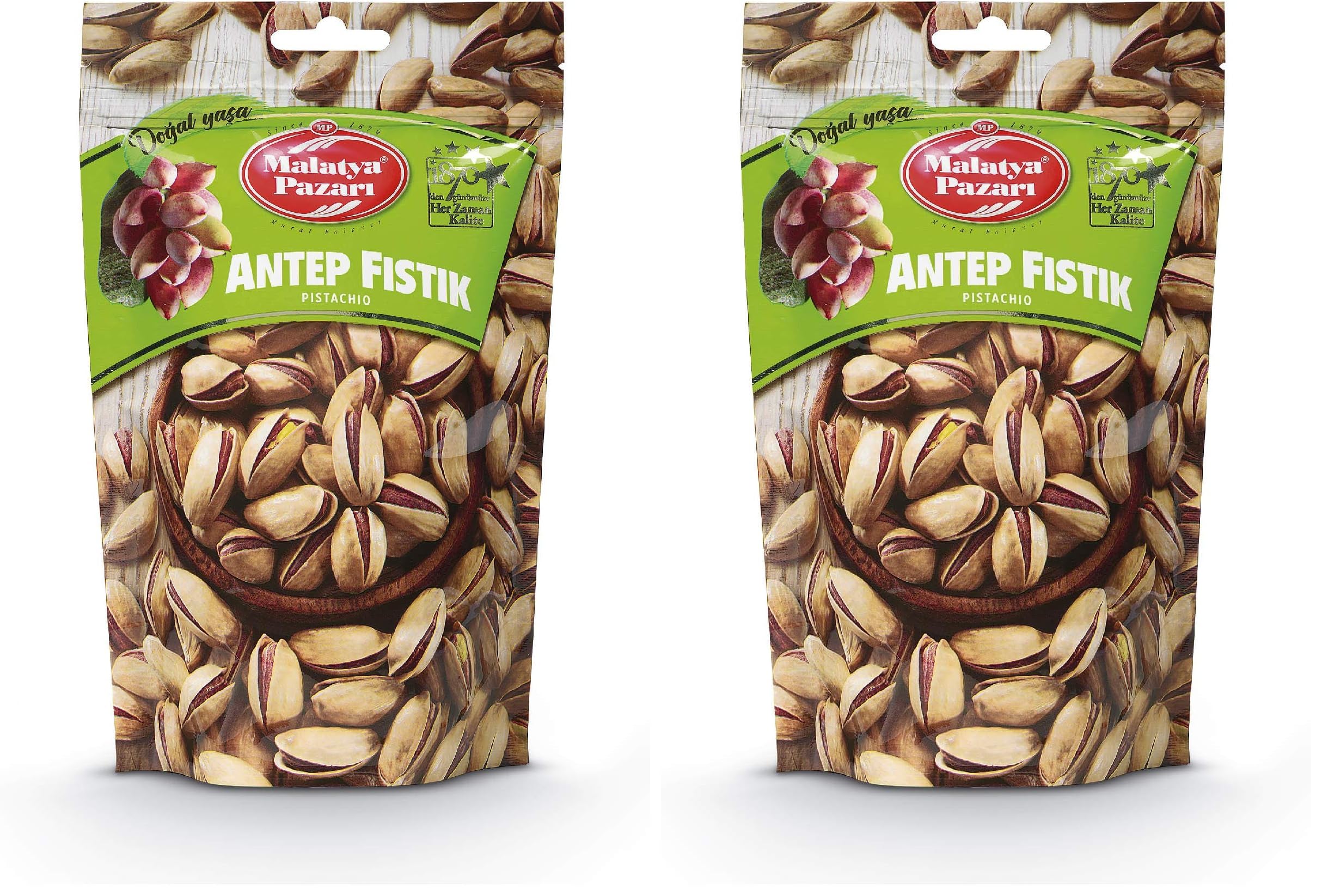 Malatya Pazarı Murat Palancı Antep Fıstık Kabuklu 122 gr (2 paketi)