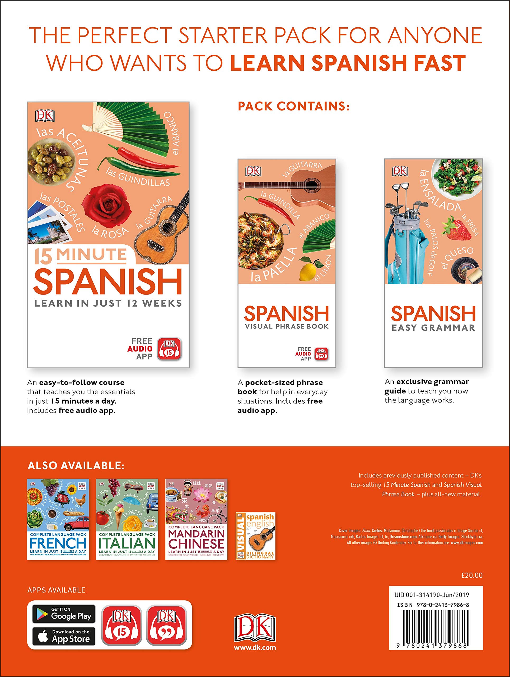 Complete Language Pack Spanish: Learn in just 15 minutes a day