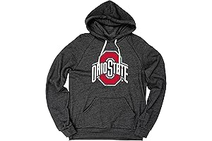 Tri-Blend Hoodie: Officially Licensed Vintage Icon Team Color NCAA Men's Hoodie