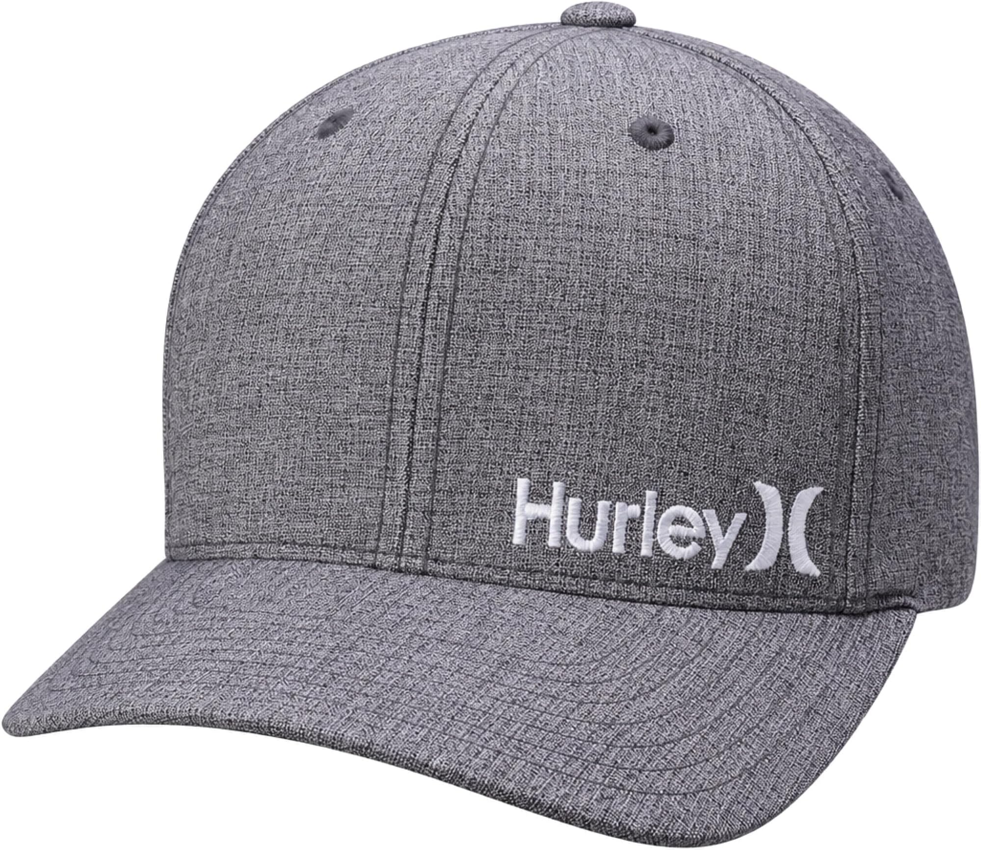 Mens Baseball Cap Moisture-Wicking Flexfit Curved Bill Fitted Hat