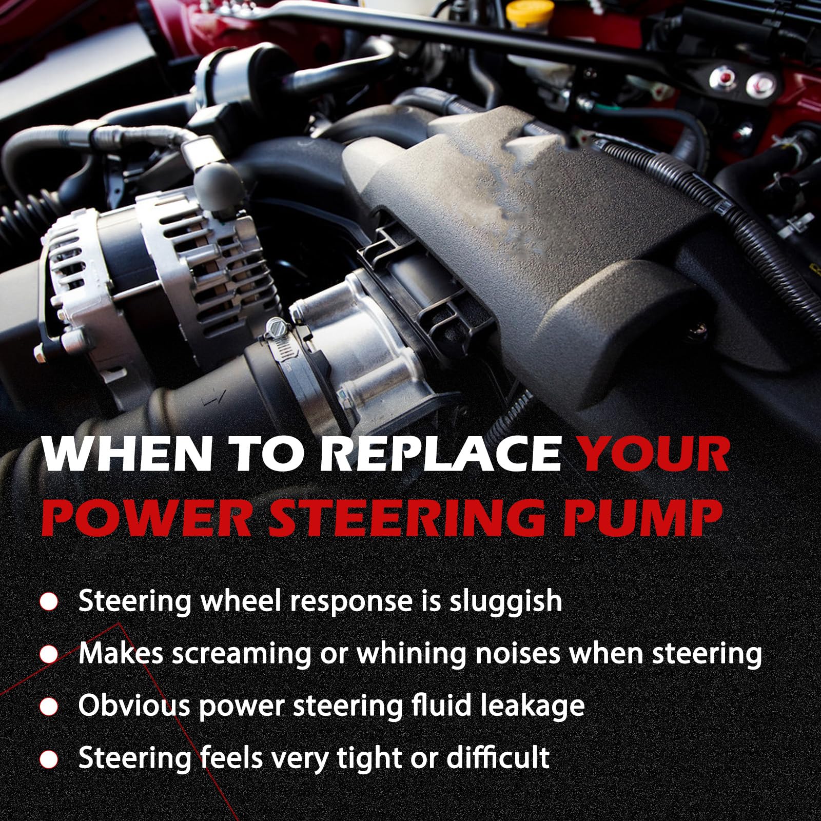 Crown Automotive 5105048AC Power Steering Pump For 07-14 Jeep Compass MK & Patriot MK With 2.0L Or 2.4L Engine - View #6