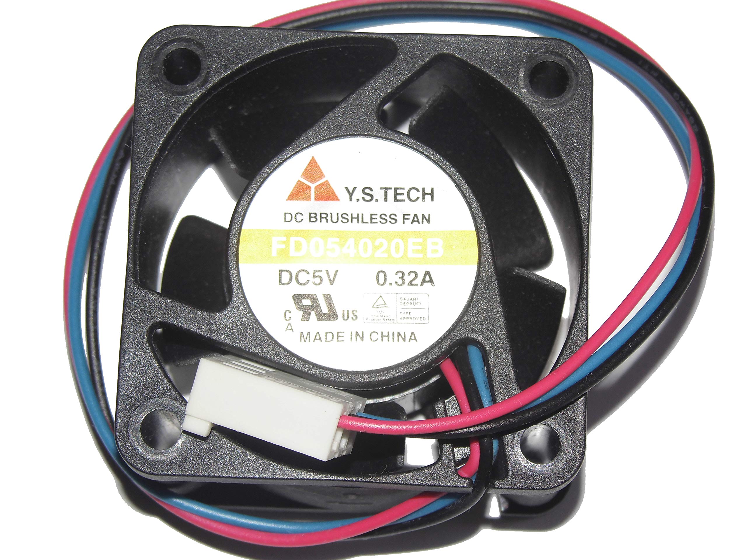 Ventilateur de refroidissement mini 40mm 5V 3 broches pour châssis - 4