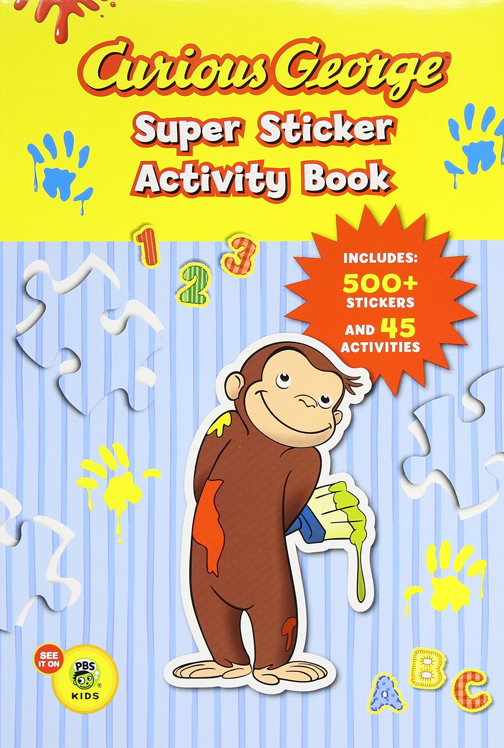 Clarion Curious George Super Sticker Activity Book