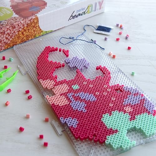 Miniatura 4 de Perler Kit de manualidades de cuentas fusionadas de mariposa, multicolor 2508 piezas