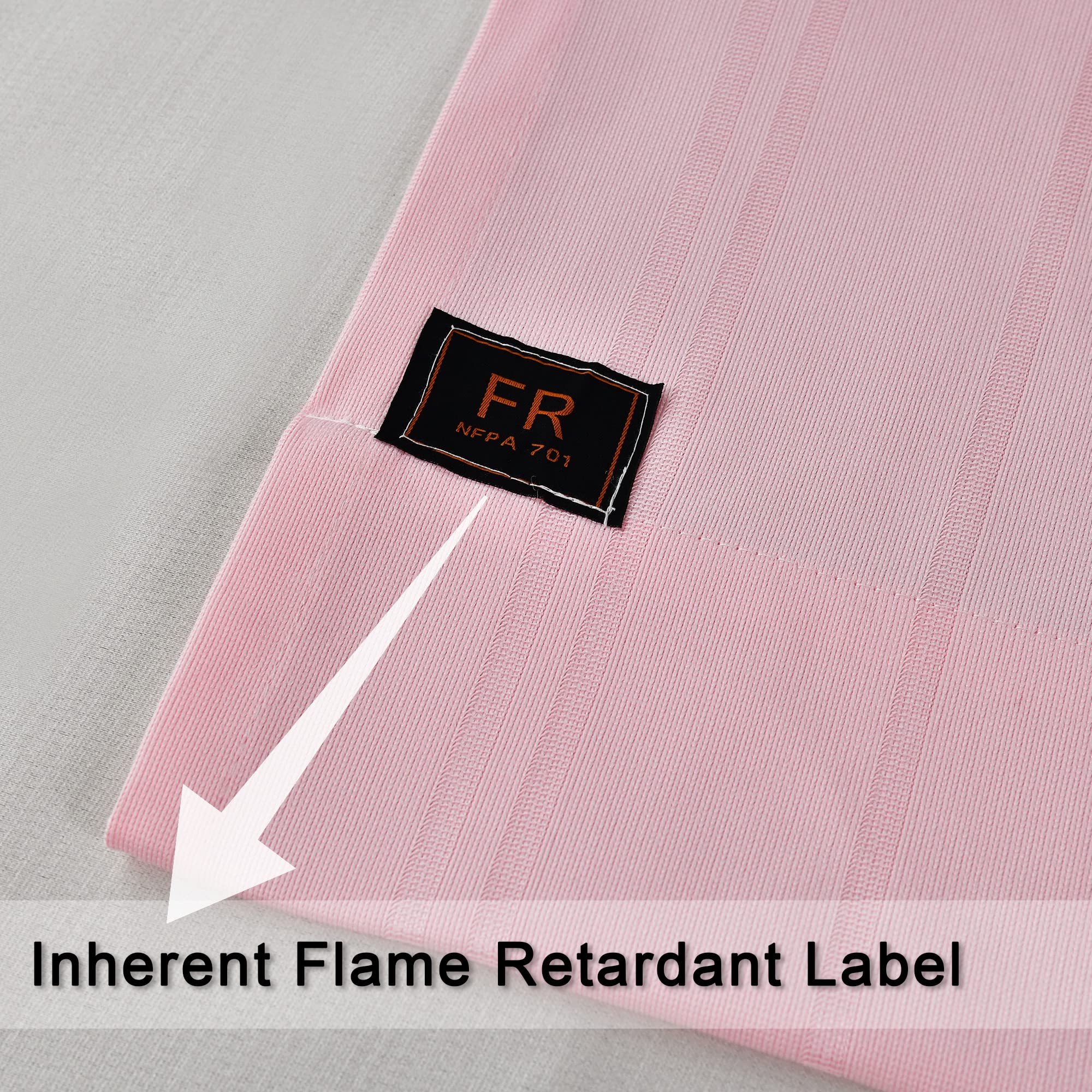 Pink Medical Curtain - Flame Retardant Privacy Screen -5 Pink Medical Curtain - Flame Retardant Privacy Screen -5