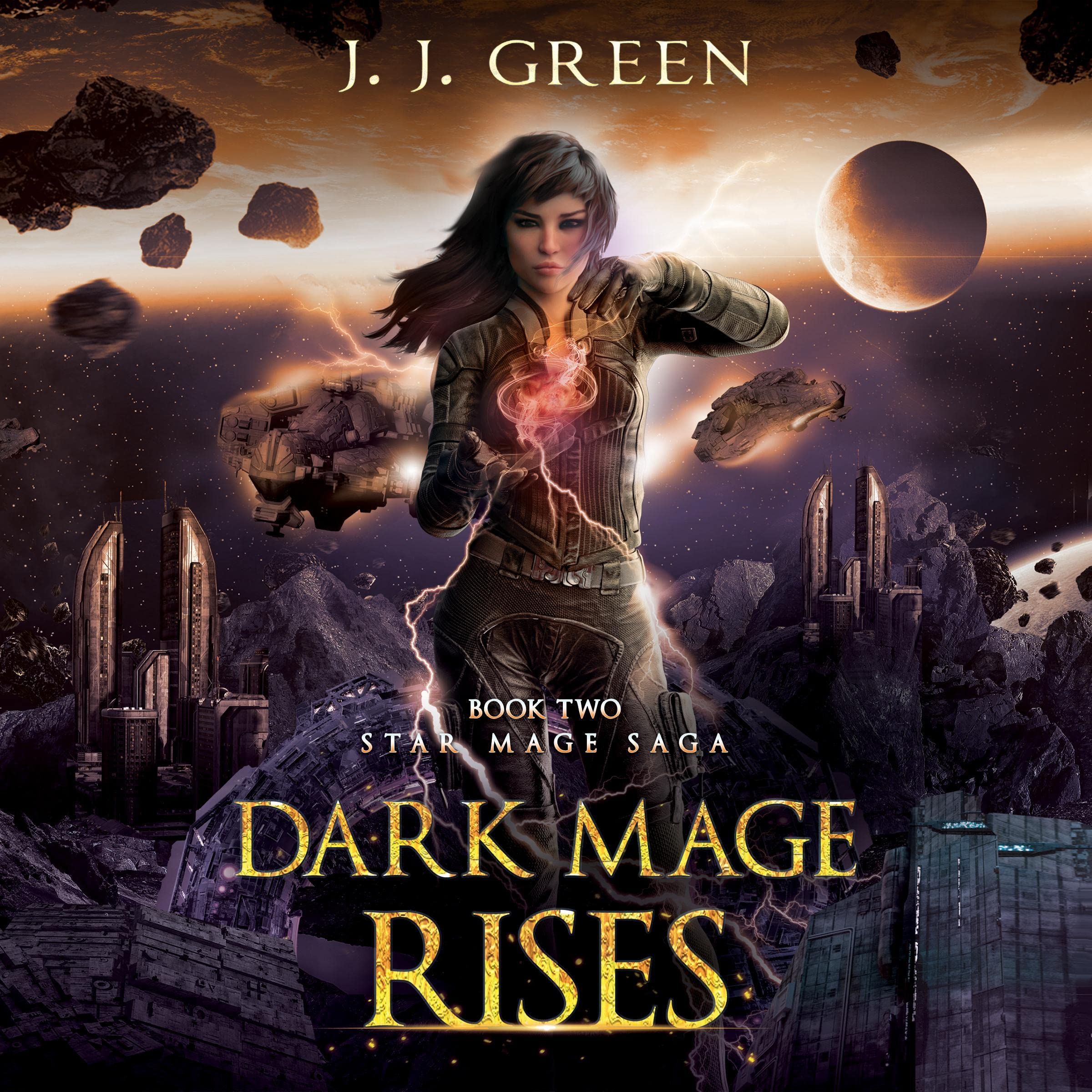 Cover art for Dark Mage Rises