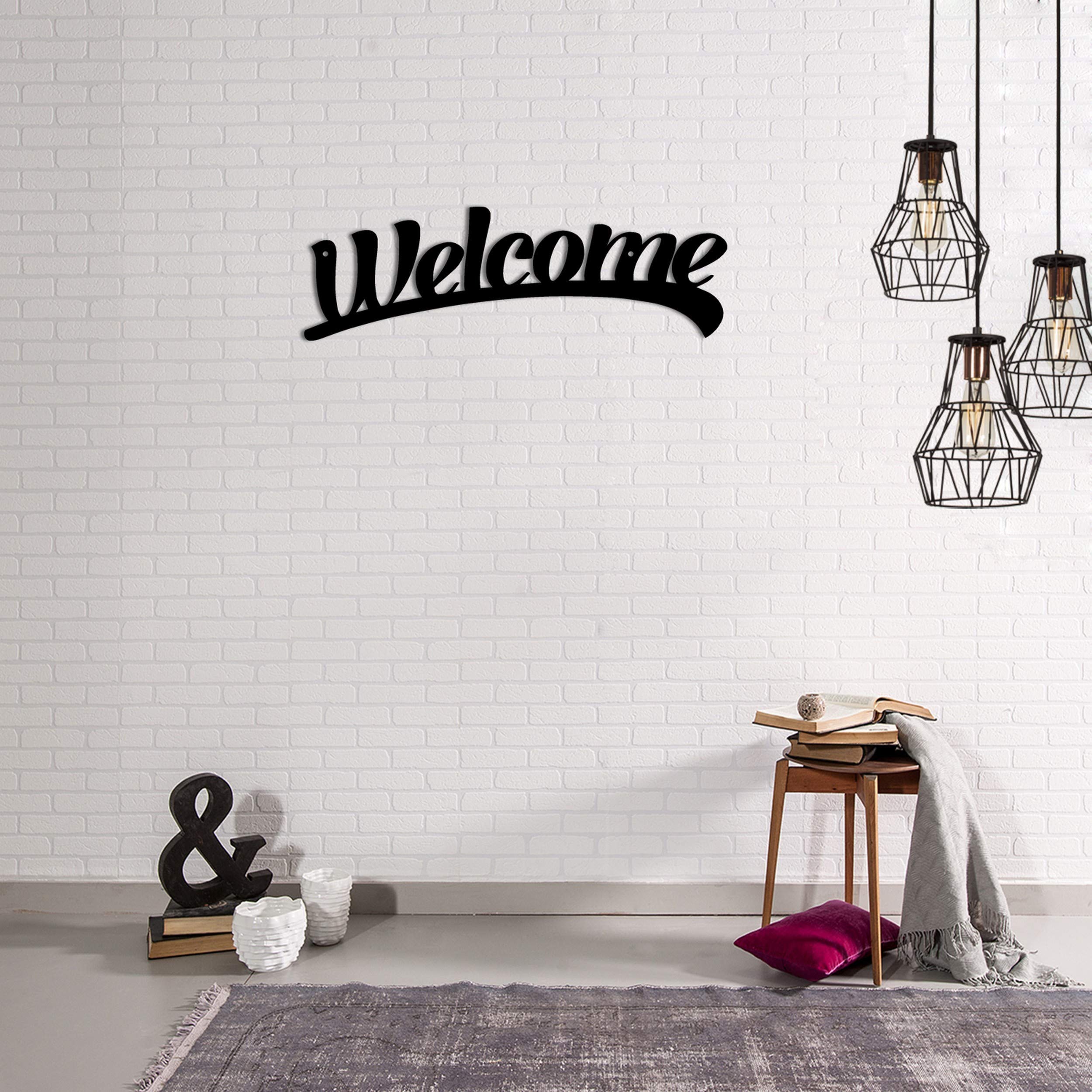 Art & prints mania by Homemania Wall Decoration, Metal, Black, W48xd0,15xh10 cm, 48L x 15W cm