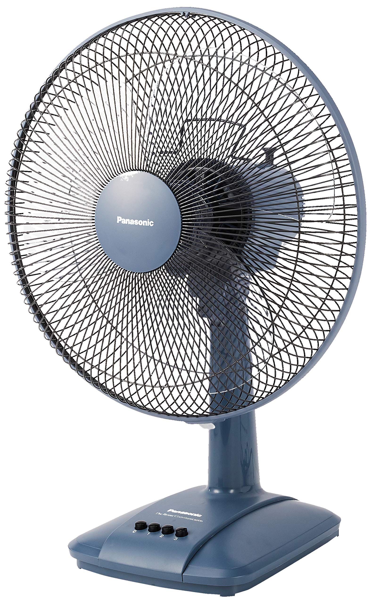 Panasonic F 400csn 16 Desk Fan 3 Speed Plastic Blades Detachable Base 70w Blue Amazon Sg Home