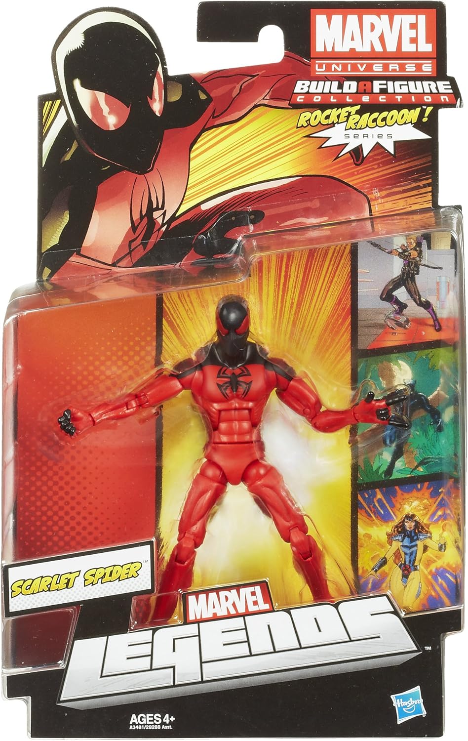 Hasbro Marvel Legends Scarlet Spider Action Figure