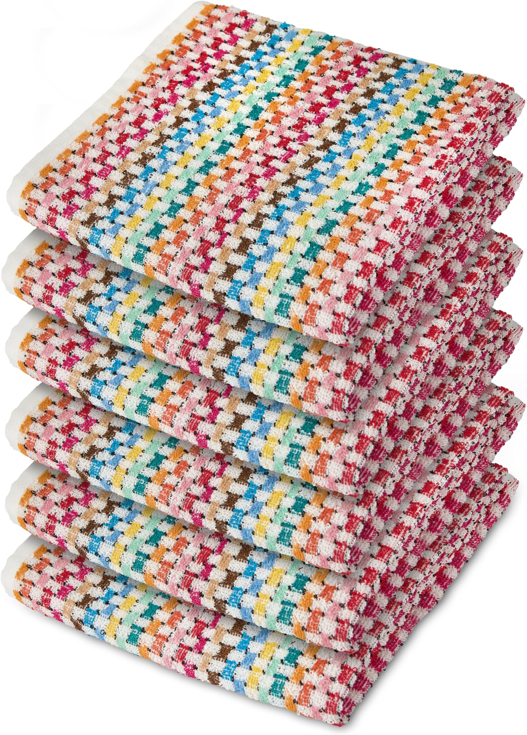 Jazz 6 Pack Kitchen Tea Towel - 45x65cm