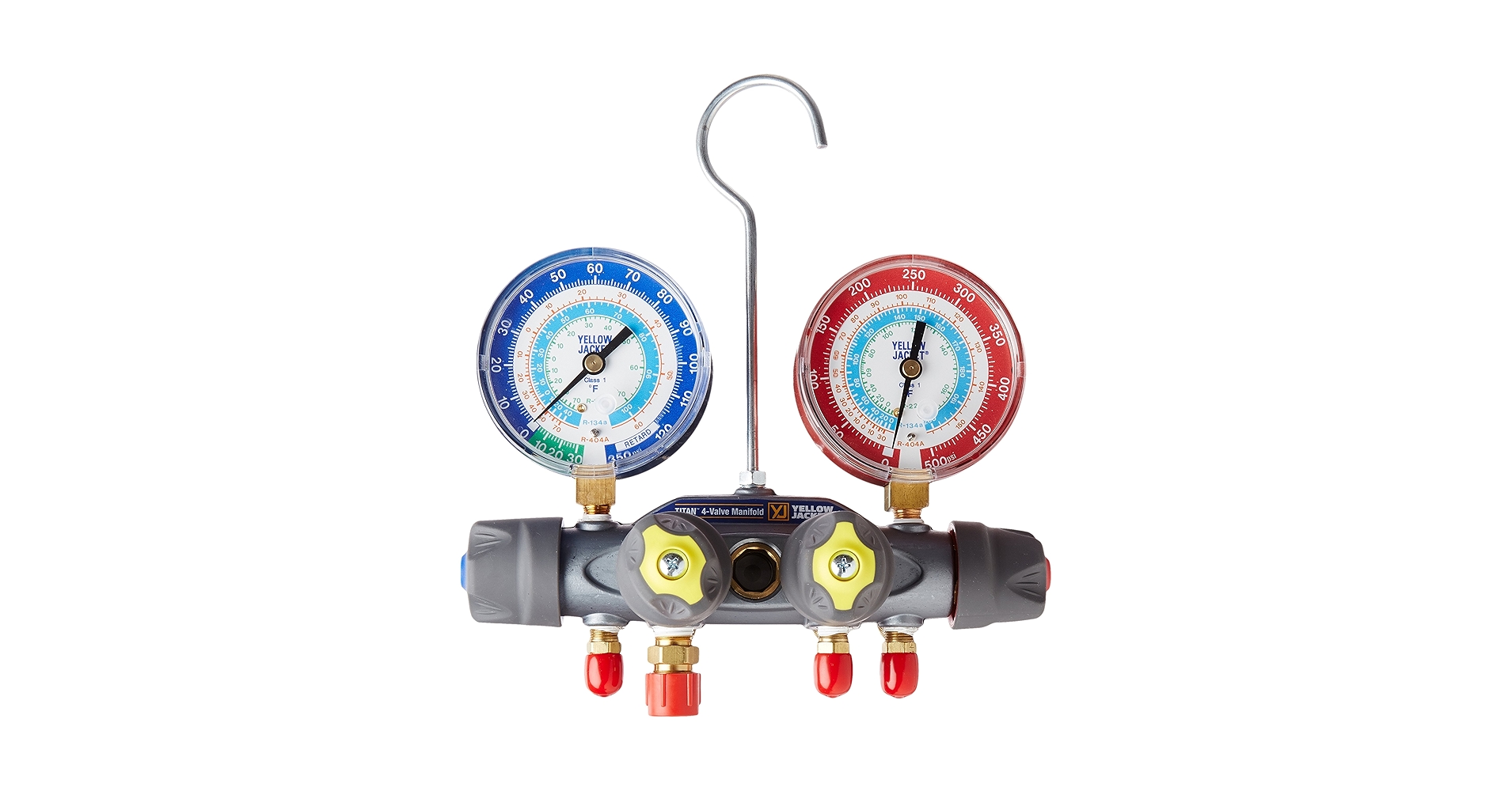 Amazon.com: Yellow Jacket 49983 Manifold Only Degrees F, psi