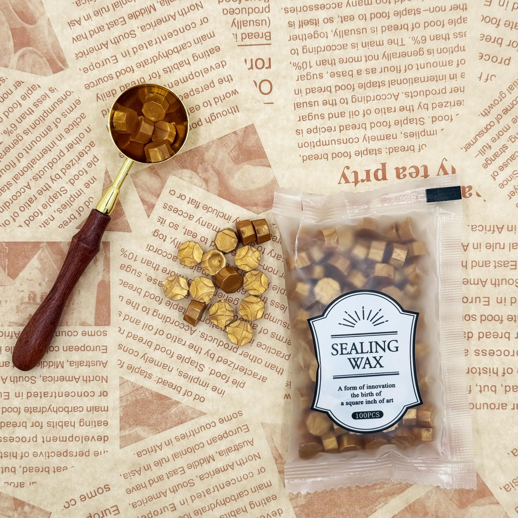 Lot De 100 Perles De Cire à Cacheter Pour Sceaux, Enveloppes