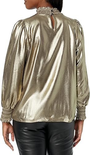 Miniatura 2 de KARL LAGERFELD Womens Everyday Long Sleeve Woven Top