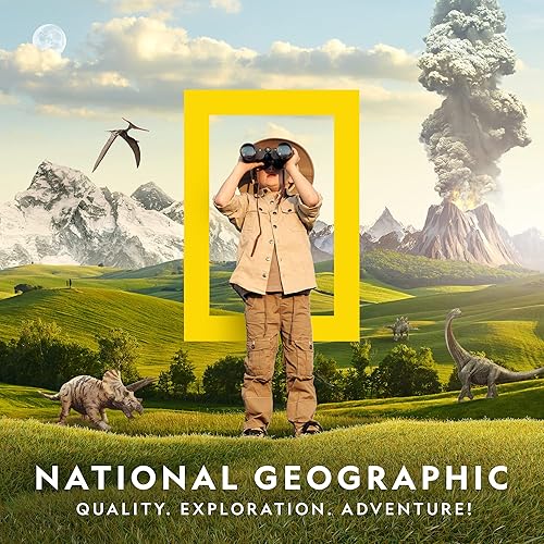Miniatura 6 de NATIONAL GEOGRAPHIC - Juego de construcción STEM de 50 piezas para niños y adultos con pista magnética y piezas de truco, y canicas para construir