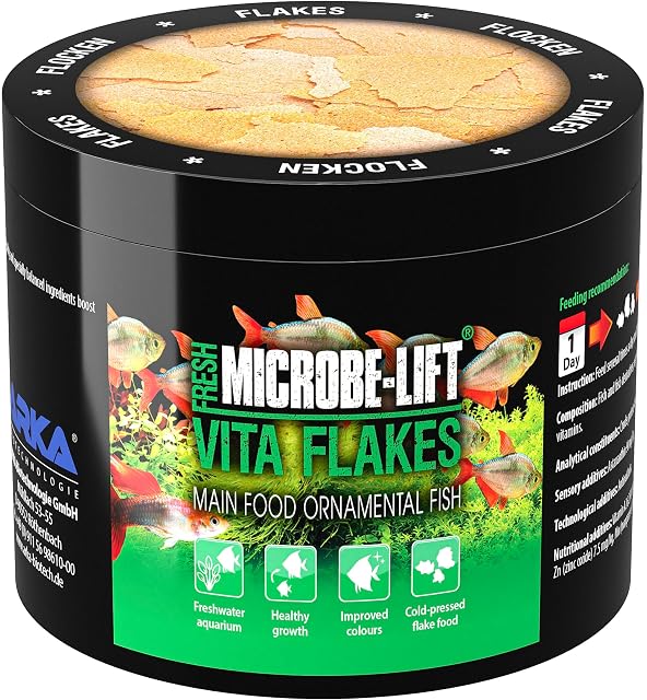 Comida Escamas Acuario 500 ml - VitaFlakes Peces Ornamentales