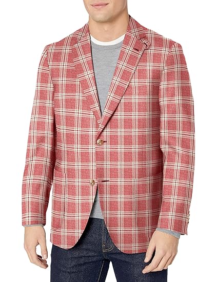 Kroon Men's Bono 2 Fancy Silk and Wool Italian Fabric