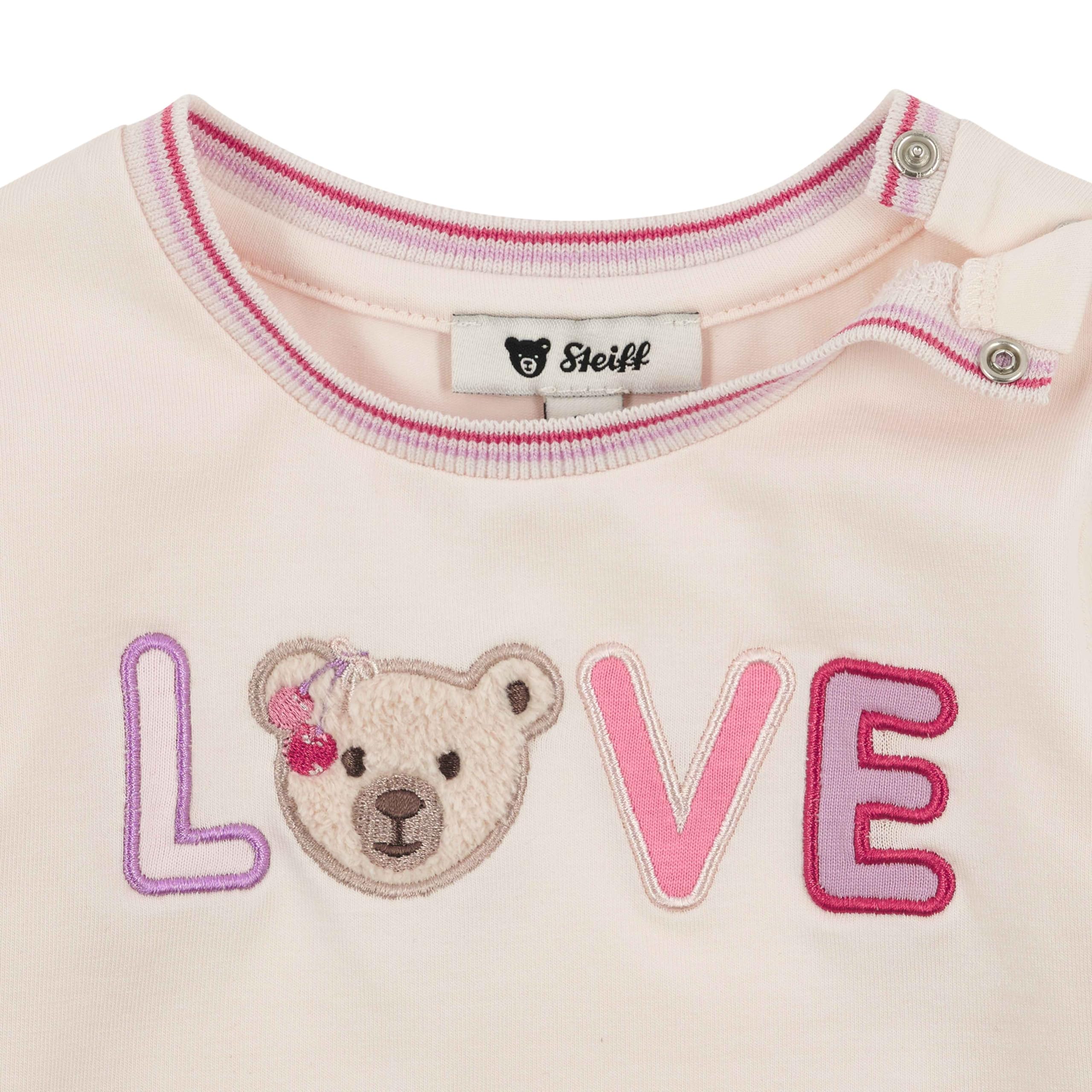 Steiff Baby - Mädchen T-Shirt Langarm T-Shirt Langarm (1er Pack)