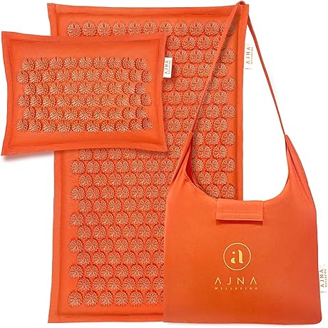 AJNA Premium Acupressure Mat and Pillow Set: Sakti Agro's Pain Relief Solution
