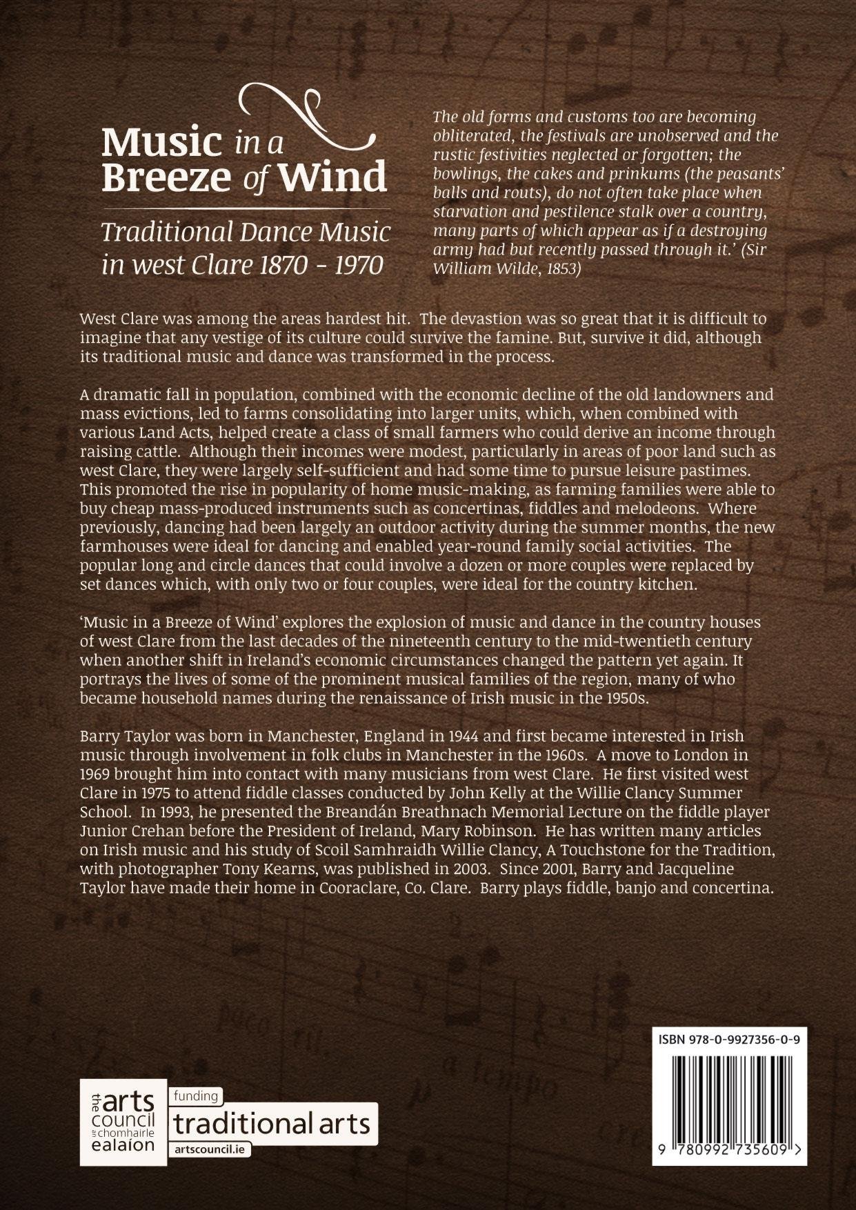 Music in a Breeze of Wind: Traditional Dance Music in West Clare 1870-1970