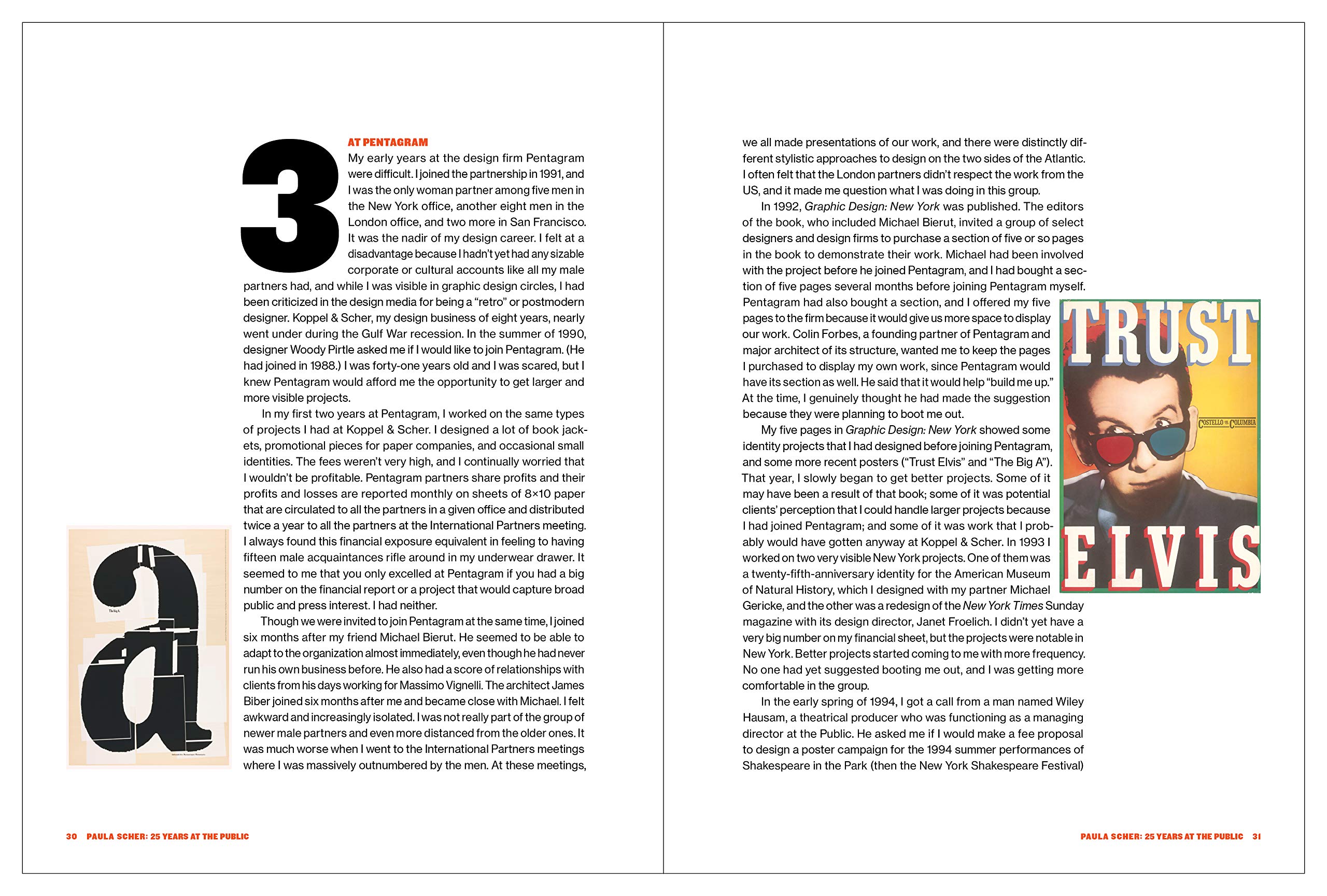 Paula Scher: Twenty-Five Years at the Public: A Love Story