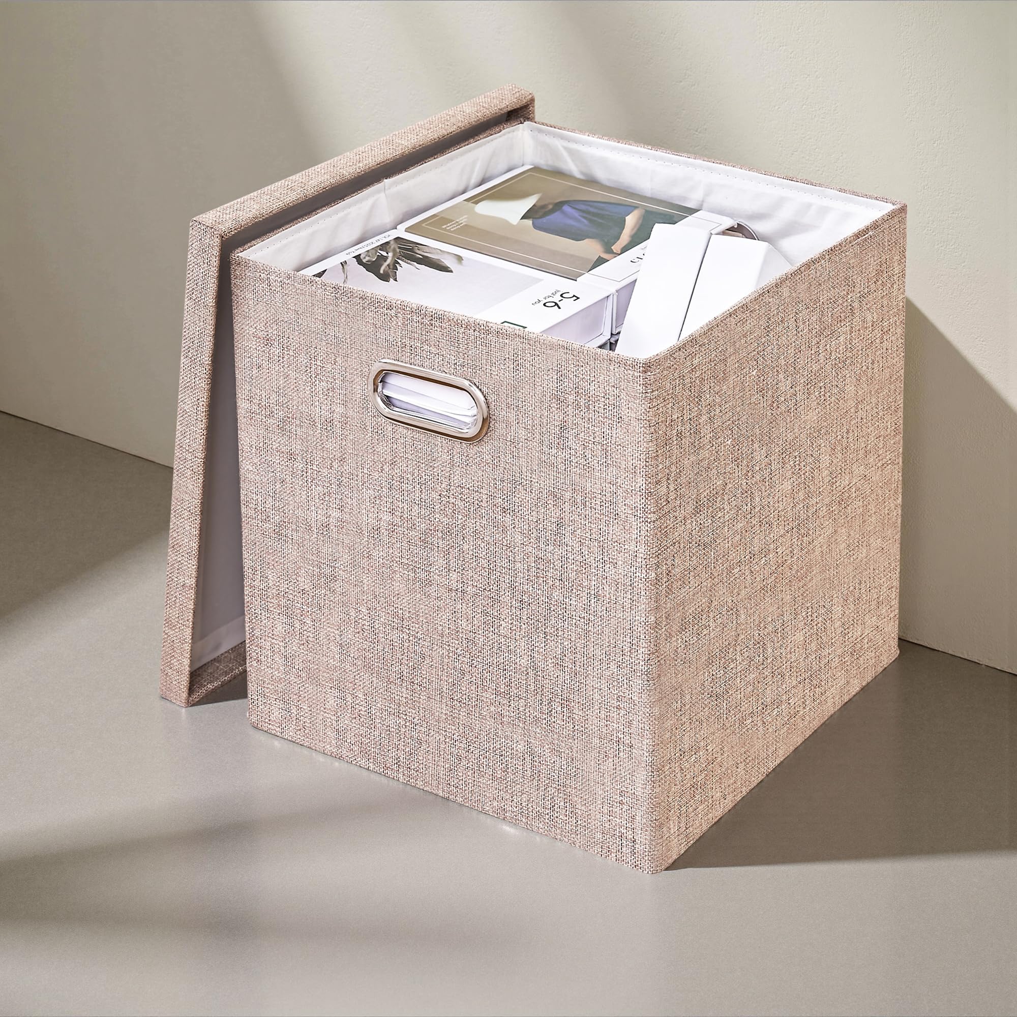 Amazon.co.jp: VECELO 収納ボックス カラーボックス 33×33×33cm