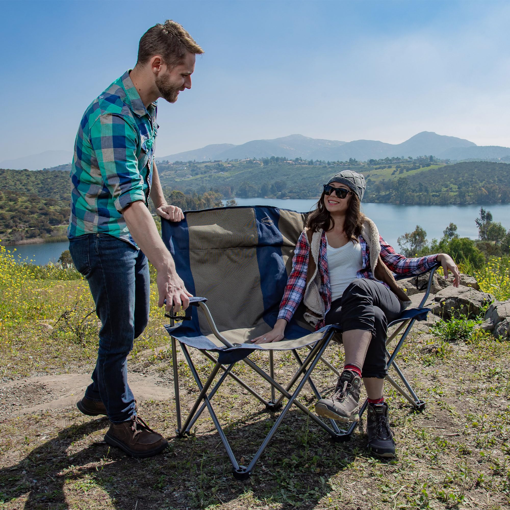 Kamp-Rite Double Folding Chair : Amazon.ca: Sports & Outdoors