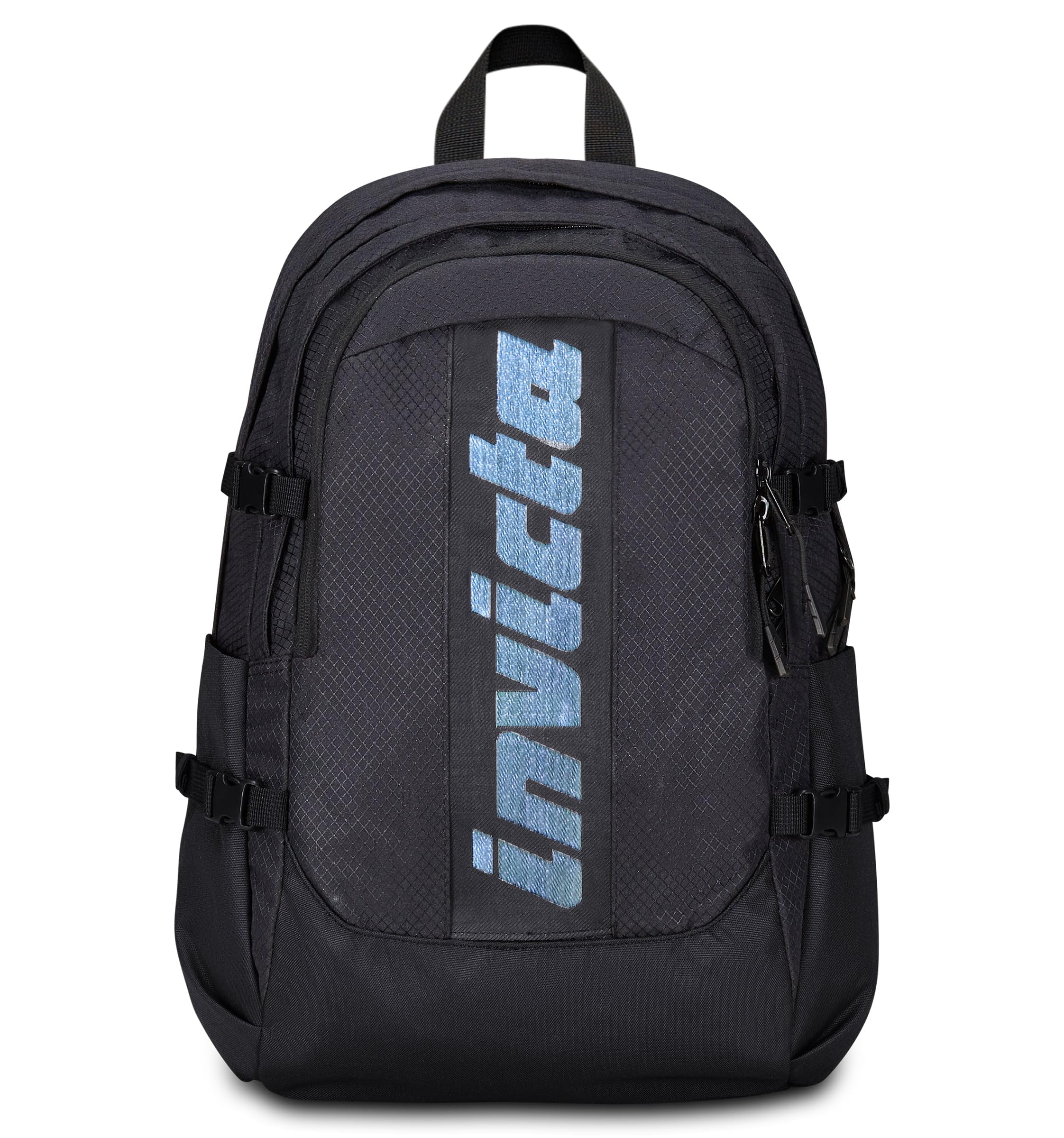 Invicta Act Plus Men's Backpack (Pack of 1), Black, Taglia unica, Rucksack Backpacks