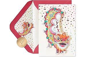 Celebrate Lunar New Year with Papyrus' Lion Parade Card