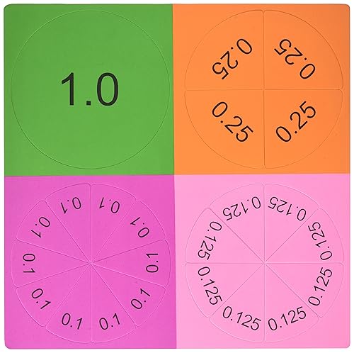 Didax Recursos educativos Azulejos decimales magnéticos