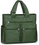 Canvas Tote Bag Waterproof Nylon Multi Pocket Shoulder Bags Laptop Work Bag Teacher Purse and Handbags for Women & Men