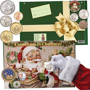 2026 Littleton Coins Advent Calendar Christmas Countdown with Lincoln Cent & Global Coins