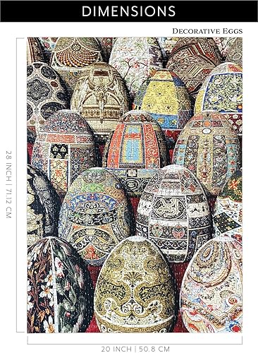 Miniatura 7 de Rompecabezas de 1000 piezas, huevos decorativos, serie de rompecabezas de Oodles