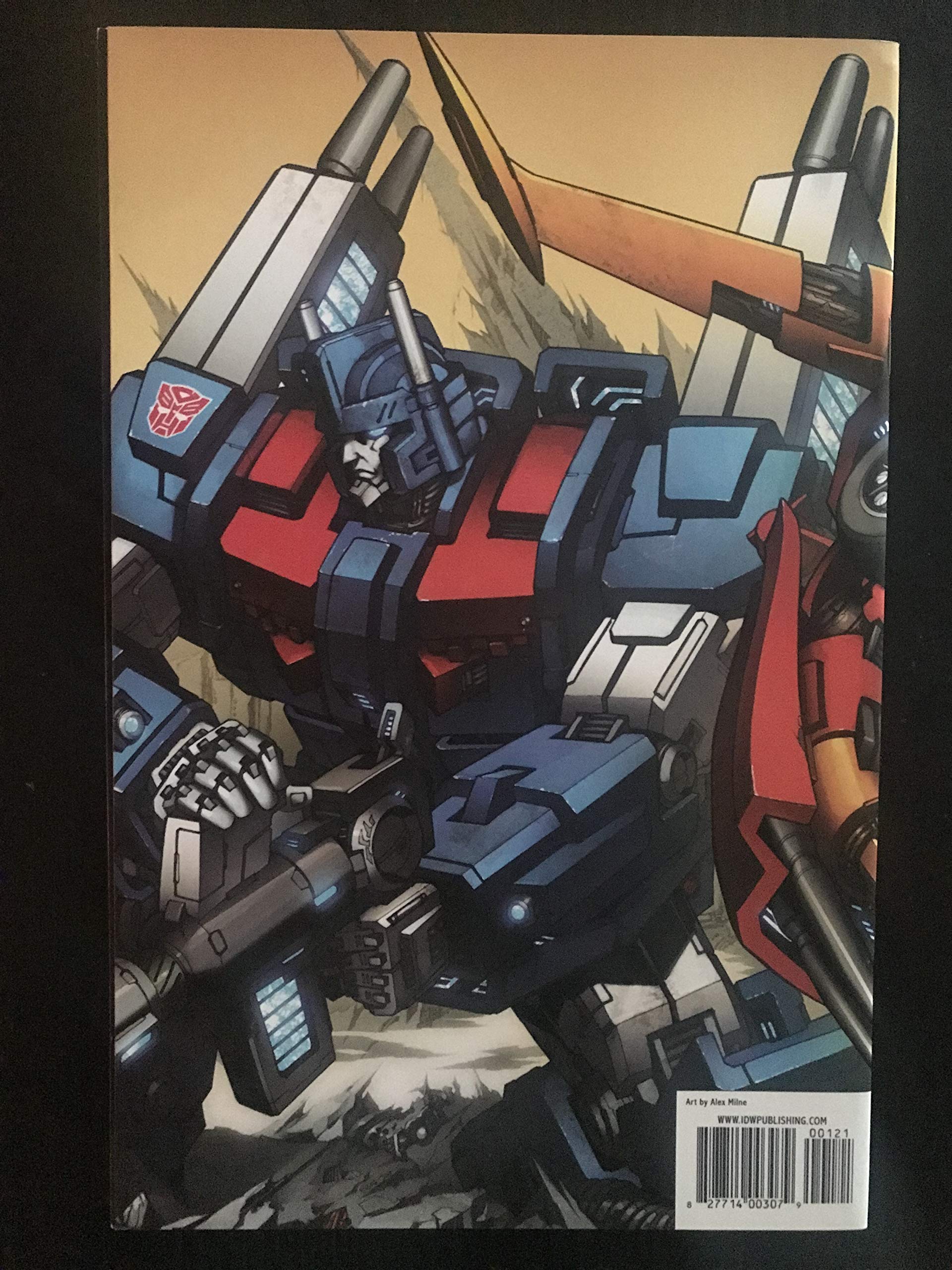 Transformers More than Meets the Eye #1 2012 IDW Variant TF Comic